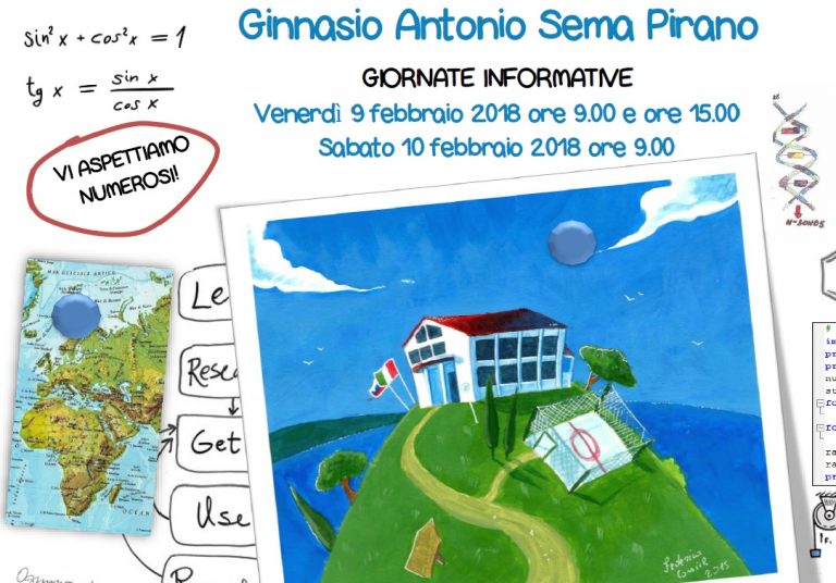 Gentilmente invitati alle giornate informative!