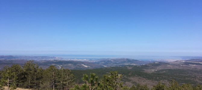 Escursione sul Kojnik e sul Ciglione carsico