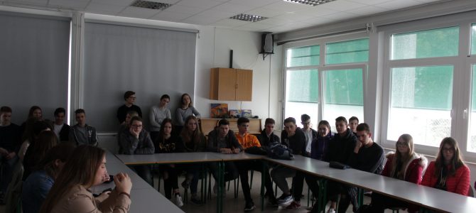 Incontro con i ragazzi del Ginnasio Poljane