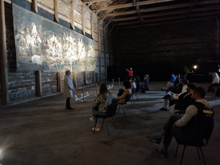 Visita alla mostra Abbracci ed Exodus