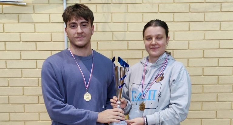 Primi al Campionato di tennistavolo